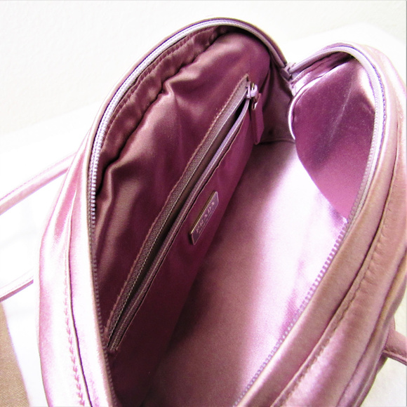• 100% Authentic Vintage PRADA Satin Handbag • - Picture 5 of 7